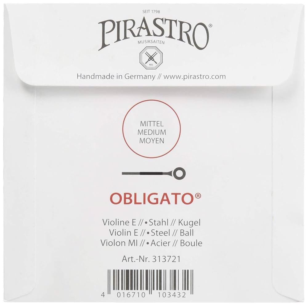 OBLIGATO ヴァイオリン 弦　4/4 Amazon | オブリガート OBLIGATOバイオリン弦(4/4)セット E線